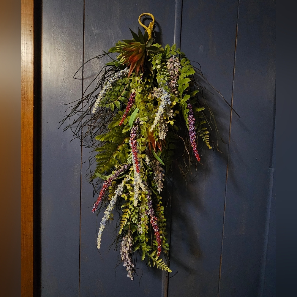 Artificial Lavender Succulent